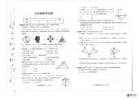 甘肃省武威市凉州区高坝镇中学2024-2025学年上学期九年级第一次月考数学试卷