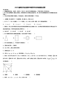 2025届淮安市金湖县中考数学对点突破模拟试卷含解析