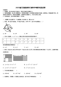 2025届江苏省扬州市江都市中考数学仿真试卷含解析