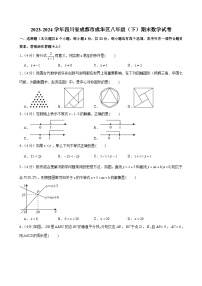 2023-2024学年四川省成都市成华区八年级（下）期末数学试卷
