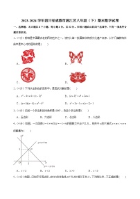 2023-2024学年四川省成都市温江区八年级（下）期末数学试卷