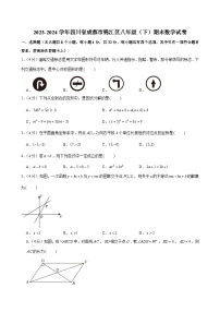 2023-2024学年四川省成都市锦江区八年级（下）期末数学试卷