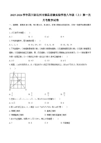 2025-2026学年四川省达州市渠县崇德实验学校八年级（上）第一次月考数学试卷-自定义类型
