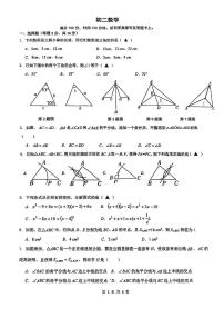 江苏省苏州市苏州立达中学校2025-2026学年上学期八年级数学10月月考卷
