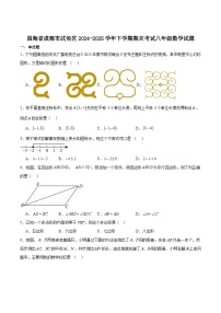四川省成都市武侯区2024-2025学年八年级下学期期末数学试卷(含解析)