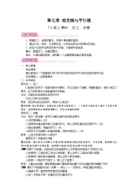 人教版（2024）七年级下册（2024）定义、命题、定理教案