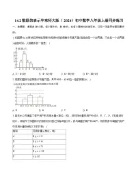 华东师大版（2024）八年级上册（2024）14.2 数据的表示精品综合训练题