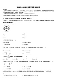 那曲县2025届中考数学模拟预测试卷含解析