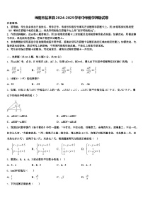 绵阳市盐亭县2024-2025学年中考数学押题试卷含解析