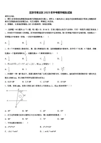 北京市密云区2025年中考数学模拟试题含解析