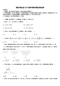 鹤壁市鹤山区2025届中考数学模拟预测试卷含解析