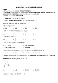 安顺市平坝区2025年中考押题数学预测卷含解析