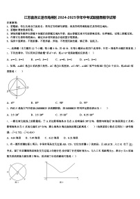江苏省连云港市海州区2024-2025学年中考试题猜想数学试卷含解析