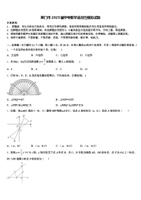 荆门市2025届中考数学适应性模拟试题含解析