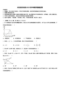 哈尔滨市宾县2025年中考数学四模试卷含解析