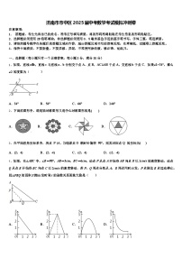 济南市市中区2025届中考数学考试模拟冲刺卷含解析