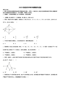 2025年延安市中考冲刺卷数学试题含解析