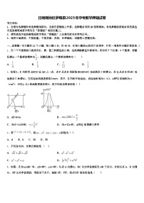 日喀则地区萨嘎县2025年中考数学押题试卷含解析