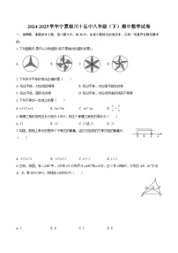 2024-2025学年宁夏银川十五中八年级（下）期中数学试卷-自定义类型