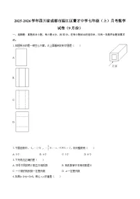 2025-2026学年四川省成都市温江区菁才中学七年级（上）月考数学试卷（9月份）-自定义类型