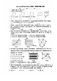 广东省深圳市宝安中学外国语学校（集团）2025-2026学年上学期九年级期中模拟考试数学试卷