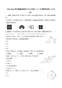 2025-2026学年福建省福州八中九年级（上）月考数学试卷（10月份）-自定义类型