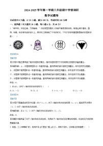 安徽省芜湖市无为市初中十校联考八年级上学期11月期中数学试题（解析版）-A4