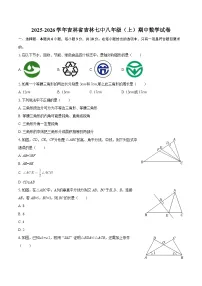 2025-2026学年吉林省吉林七中八年级（上）期中数学试卷-自定义类型