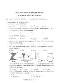 广东省深圳市龙岗区2025-2026学年上学期九年级期中考试数学试卷