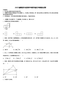2025届莆田市仙游县中考数学最后冲刺模拟试卷含解析
