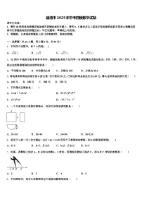 福清市2025年中考四模数学试题含解析