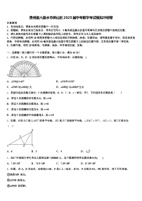贵州省六盘水市钟山区2025届中考数学考试模拟冲刺卷含解析