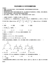 怀化市沅陵县2025年中考五模数学试题含解析