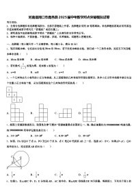 河南省周口市鹿邑县2025届中考数学对点突破模拟试卷含解析
