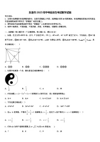 东港市2025年中考适应性考试数学试题含解析