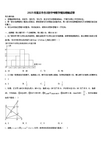 2025年重庆市合川区中考数学模拟精编试卷含解析