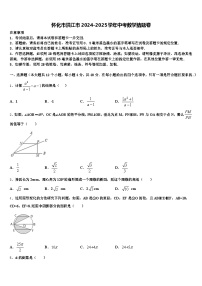 怀化市洪江市2024-2025学年中考数学猜题卷含解析