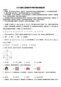 2025届浙江省铜陵市中考数学模拟精编试卷含解析
