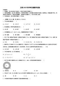古县2025年中考五模数学试题含解析