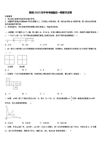 赣县2025年中考考前最后一卷数学试卷含解析