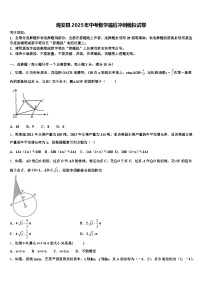 海安县2025年中考数学最后冲刺模拟试卷含解析