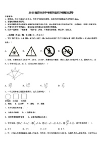 2025届遵化市中考数学最后冲刺模拟试卷含解析