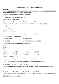 清远市清新区2025年中考二模数学试题含解析