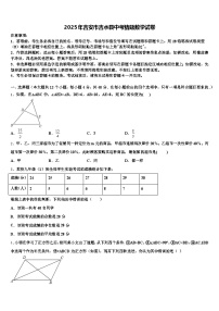 2025年吉安市吉水县中考猜题数学试卷含解析