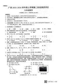 广西壮族自治区来宾市武宣县2025-2026学年九年级上学期11月期中考试数学试题
