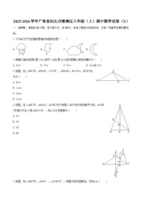 2025-2026学年广东省汕头市潮南区八年级（上）期中数学试卷（X）-自定义类型