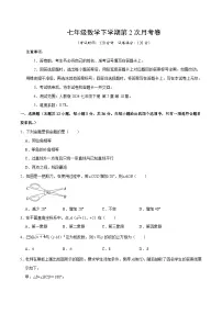 初中数学人教版（2024）七年级下册（2024）加减消元法当堂检测题