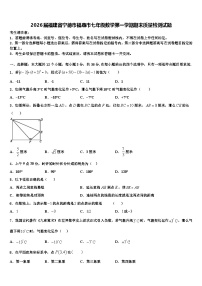 2026届福建省宁德市福鼎市七年级数学第一学期期末质量检测试题含解析