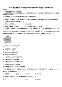 2026届福建省厦门市四校联考七年级数学第一学期期末统考模拟试题含解析