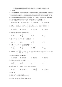 人教版（2024）八年级上册（2024）18.4 整数指数幂课后测评